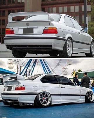 Спойлер BMW E36 антикрыло накладка на багажник ляду бленда GT