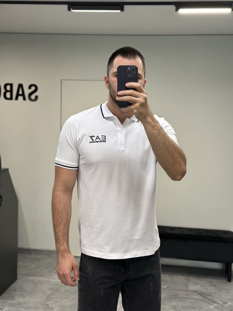Поло футболка Armani S-XXL
