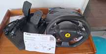 Volante e pedais Ferrari para playstation