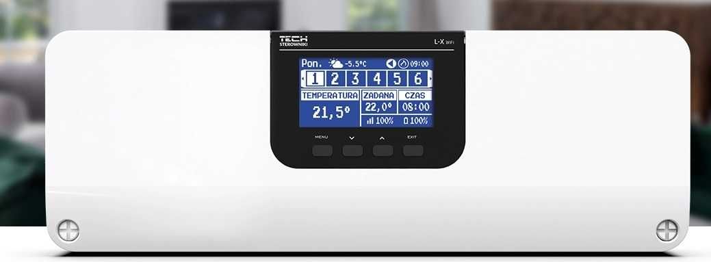 TECH listwa do ogrzewania podłogowego L-X WI-FI NOWA