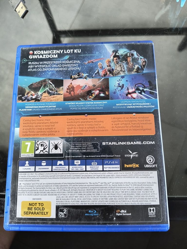 Gra PS4 Starlink ze statkiem