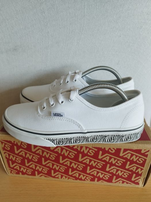 Vans Authentic Zebra tamanho 35