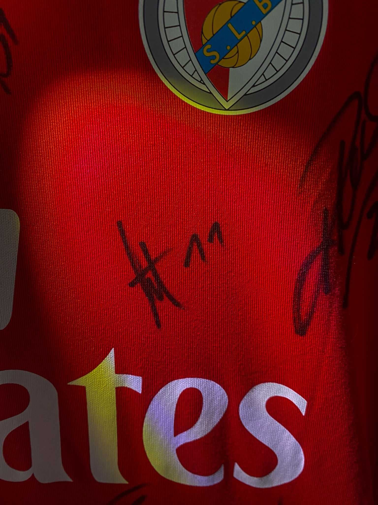 Camisola Oficial Benfica 2015/2016 Autografada (Jogador Pipo)