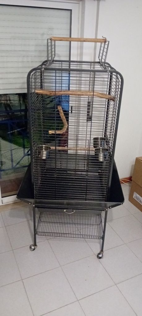 Gaiola para papagaio