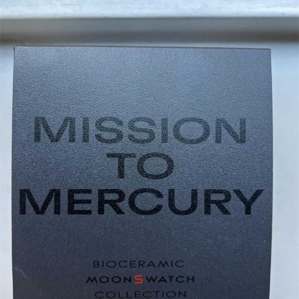 MoonSwatch SO33A100 - Omega x Swatch w Stylu Mercury