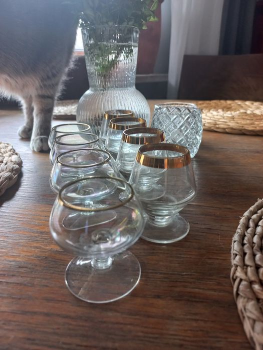 Kieliszki do likieru PRL