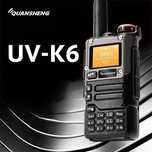 Quansheng UV-K6 radiotelefon KF, UKF, HF, VHF, CB 18-1300MHz