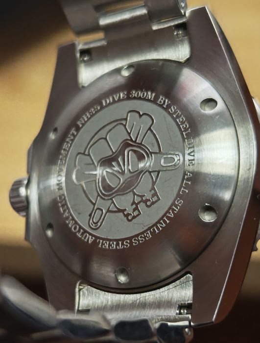 Relógio automático Steeldive sd1953