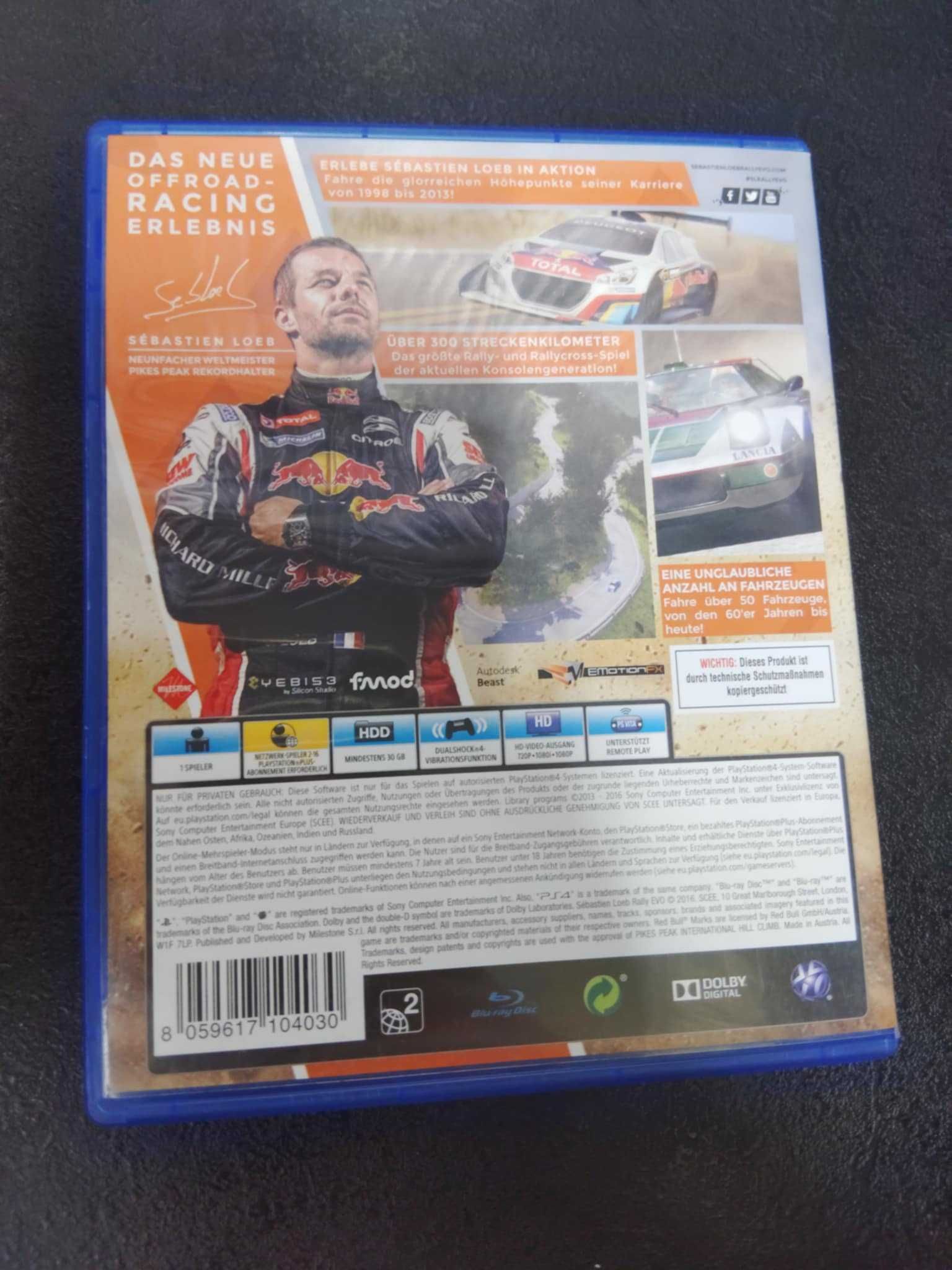 Sebastien Loeb Rally Evo PS4 Sebastian