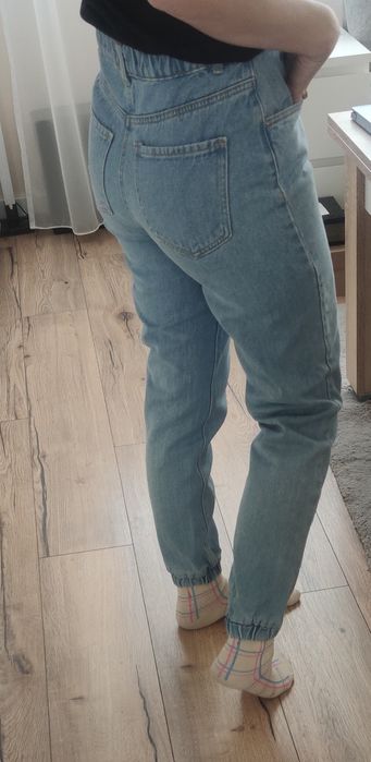 Jeansy jogger damskie cropp r. 36