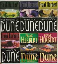 Dune by Frank Herbert complete collection 6 books