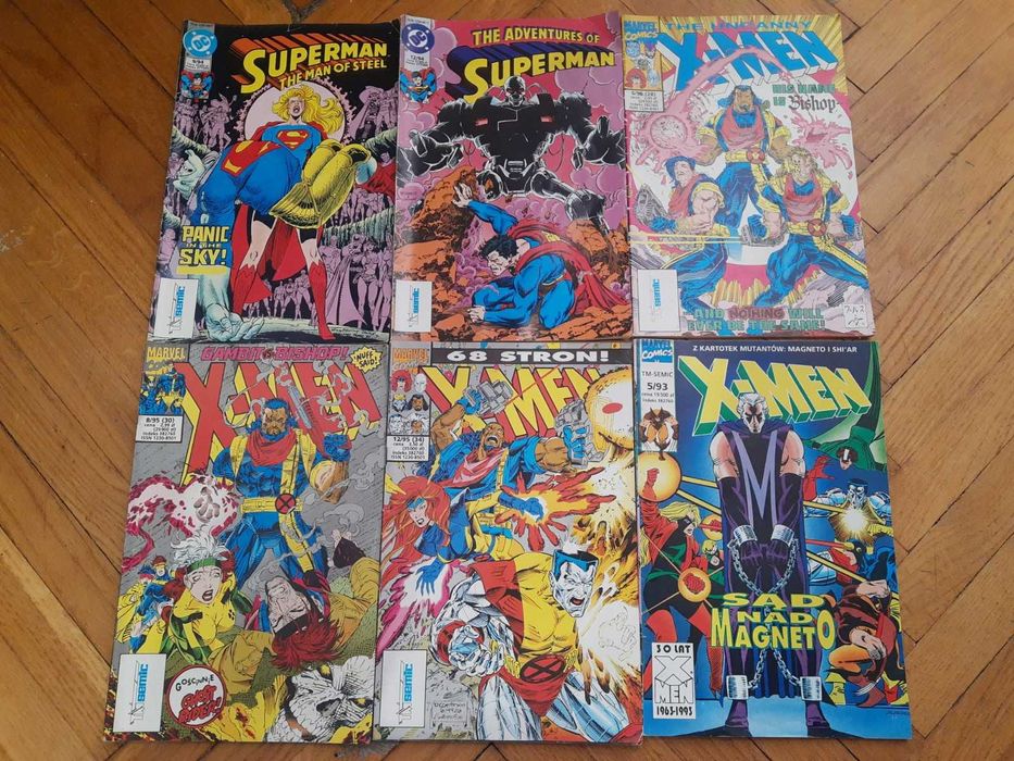 Komiksy Tm-Semic Superman, X-Men, G.I. Joe