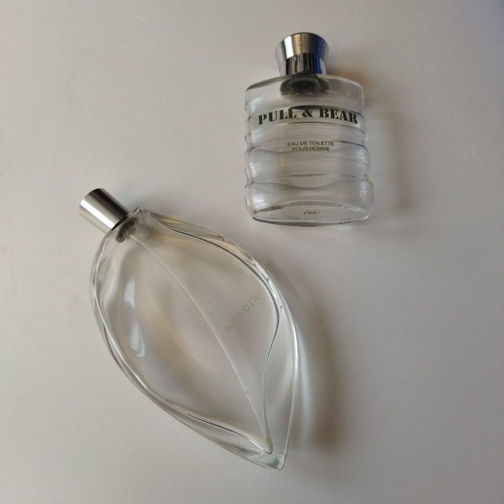 Lote de 7 Frascos (vazios) de perfume, de coleção.