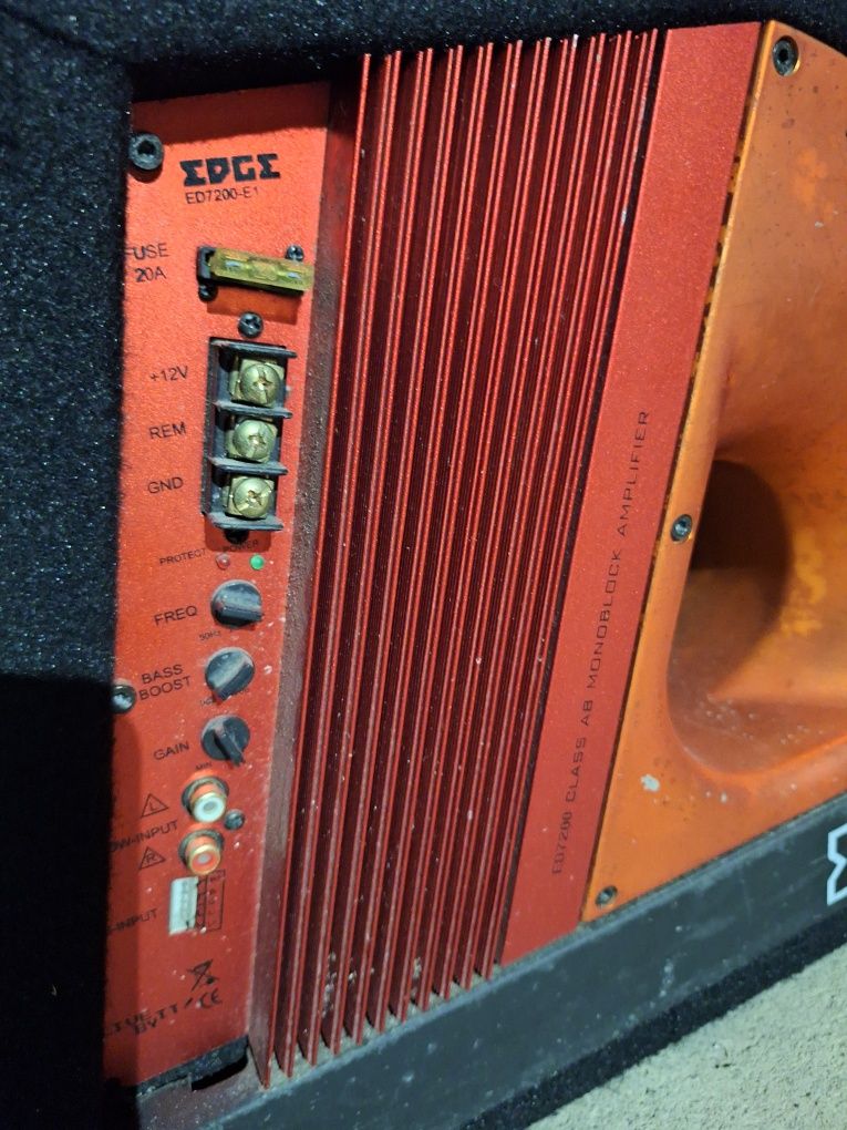 Subwoofer edge ed510a z wzmacniaczem
