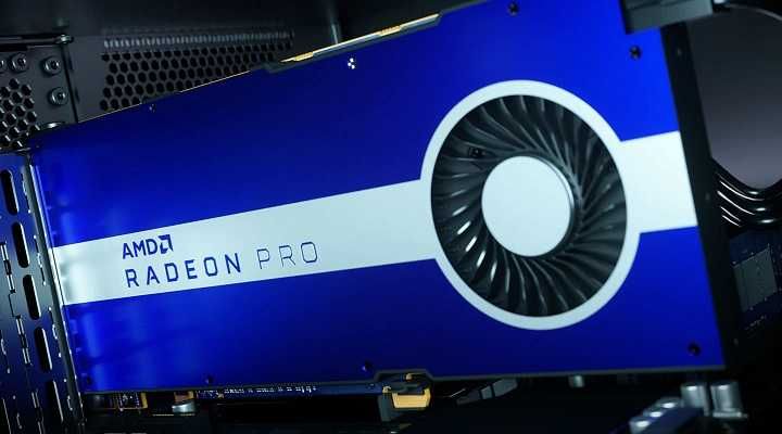 Radeon Pro w5500 8gb HP