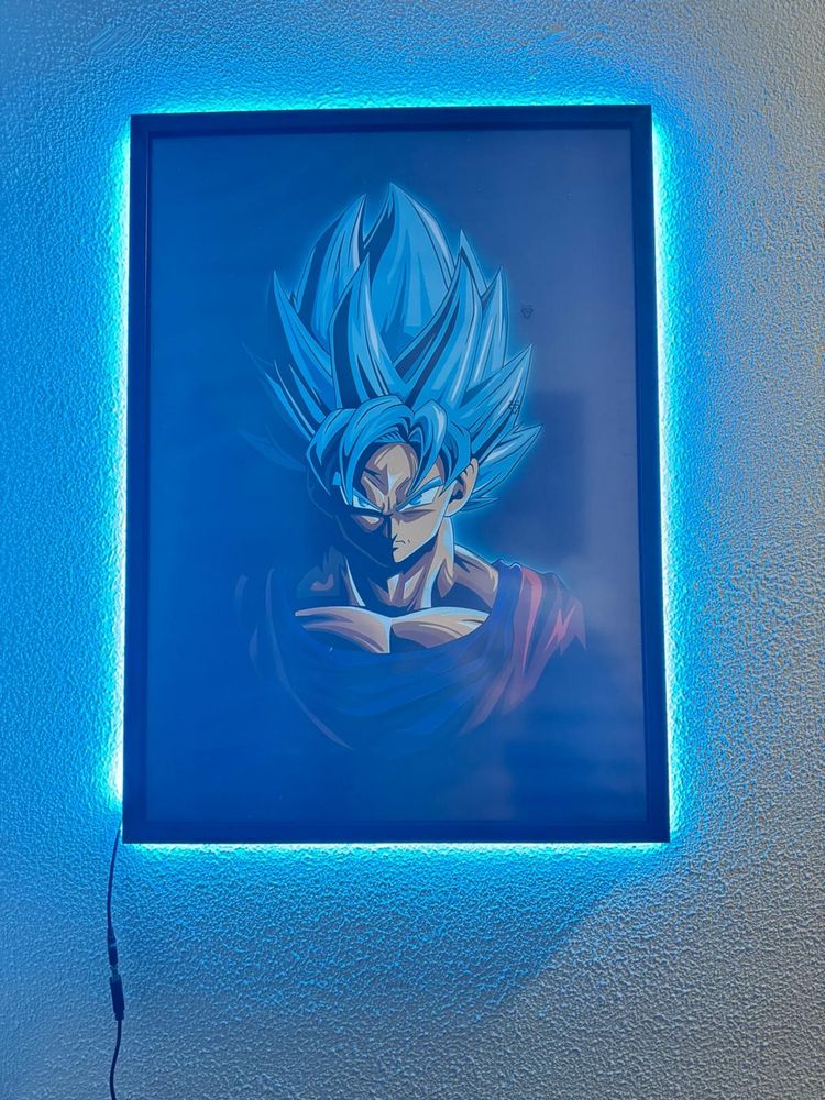 Quadro Goku Blue