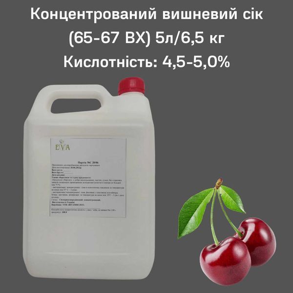 Концентрований яблучний сік 5л/6,5 кг