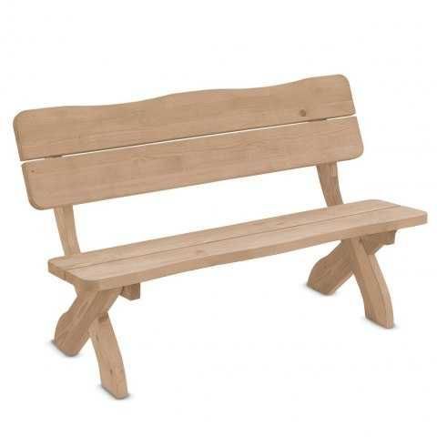 Meble ogrodowe impregnowane Ławka Miłosz 140 cm