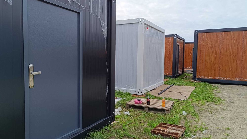 Kontener 6x3m Biurowy Socjalny Magazynowy Budowlany Letniskowy