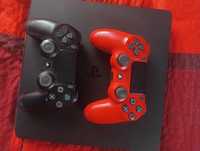 PS4 z 2 padami oraz grami