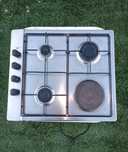 Placa a gas inox