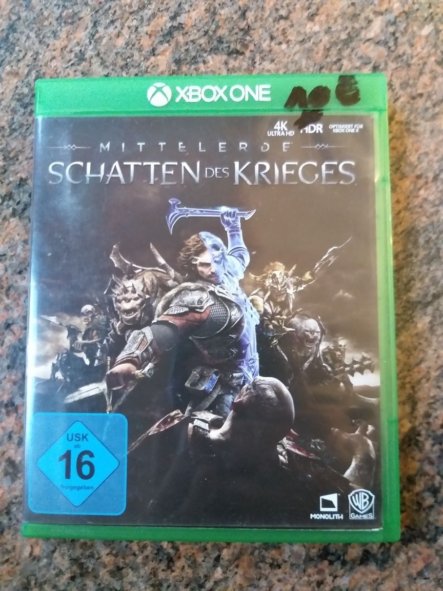 Gra Middle Earth Shadow of War Xbox One Xone na konsole pudełkowa game