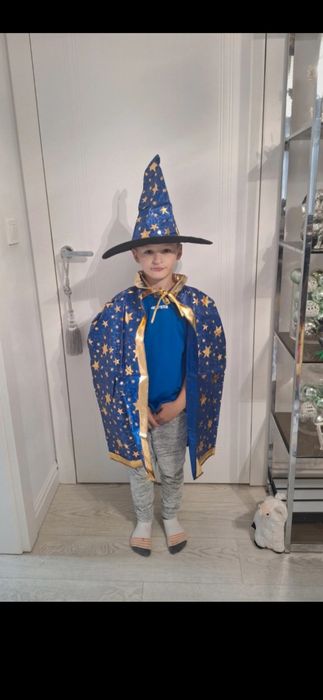 Strój czarodzieja kolor do wyboru rozmiar uniwersalny