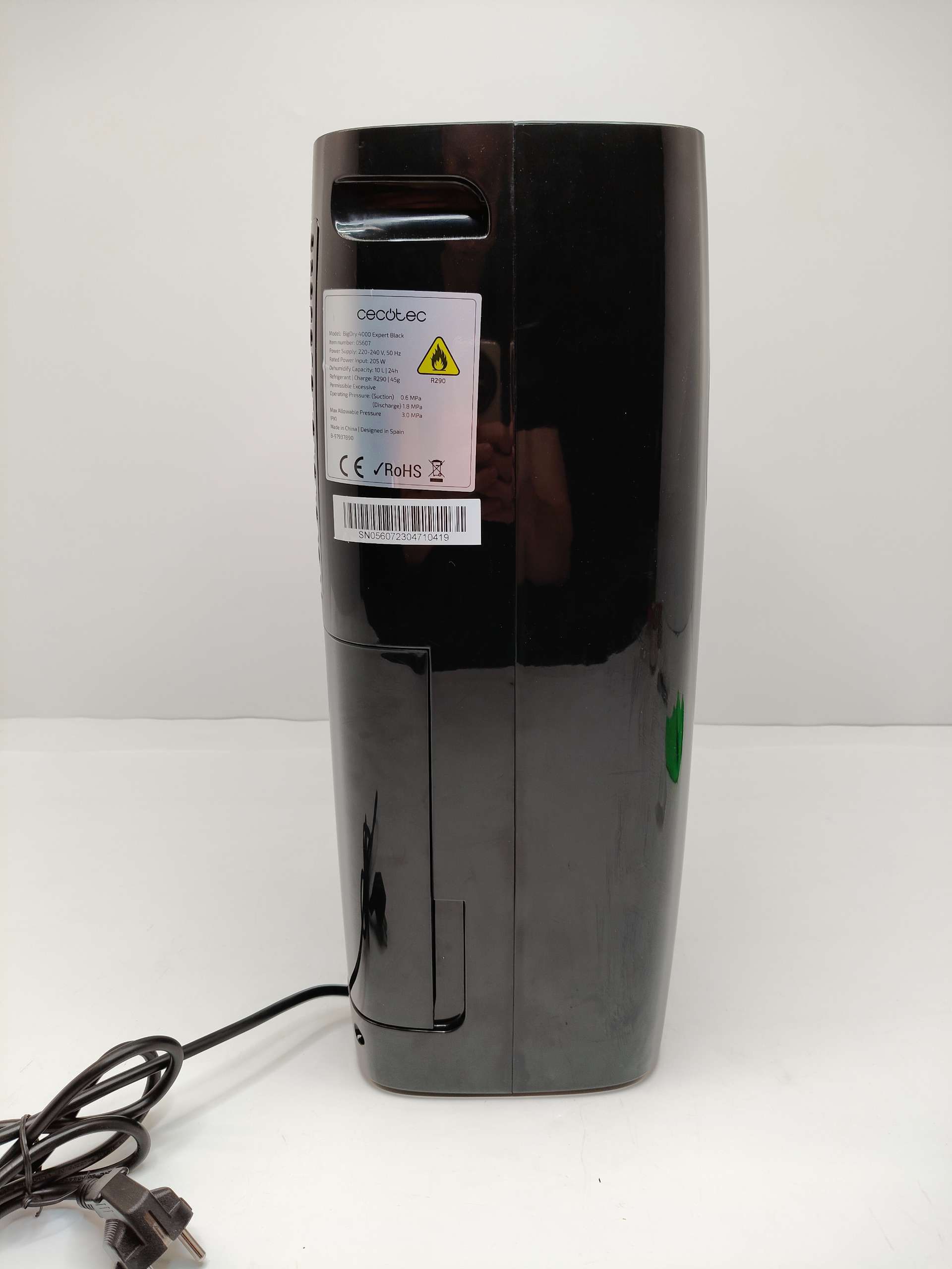 BigBuy Home Cecotec Osuszacz BigDry 4000 Expert 2,5 l, czarny