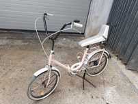 Bicicleta orbita ginga dobrável antiga roda 20