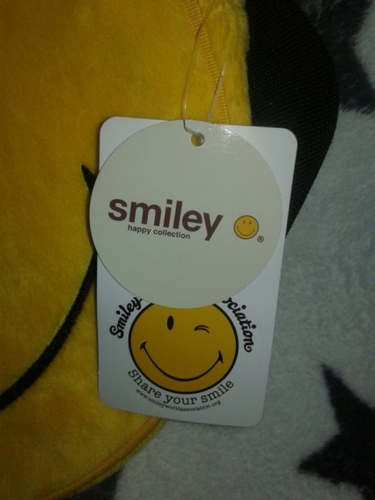 NOWA torebka smiley NICI 25cm torebeczka