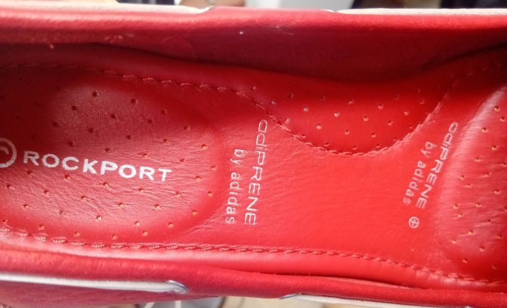 Sapatos Rockport com palmilha adiprene da Adidas - NOVOS