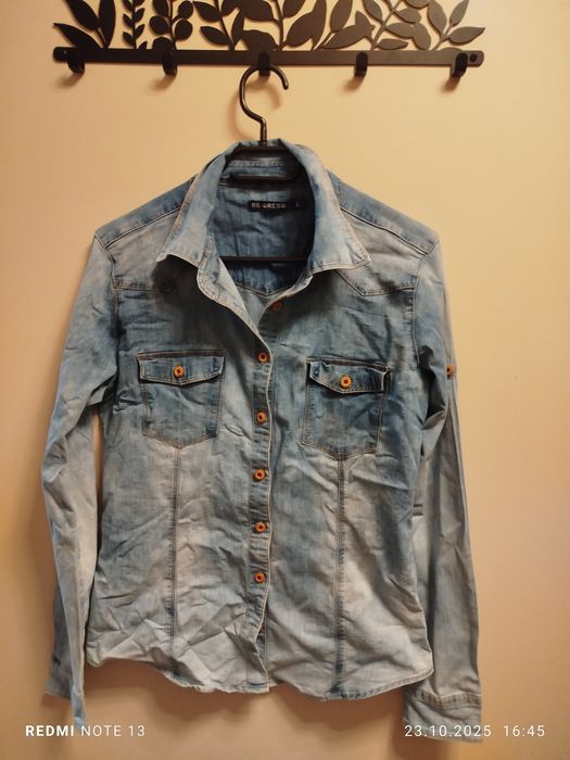 Koszula jeansowa damska