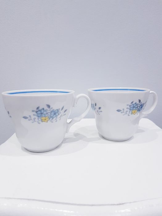 Zestaw starych porcelanowych filiżanek Bogucice