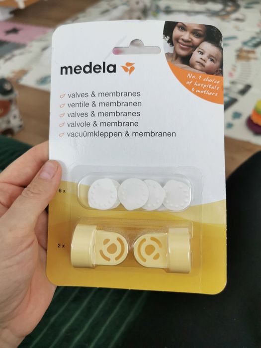 Zestaw akcesoriów membrany zaworki do laktatora MEDELA 800.0727
Kod: 4