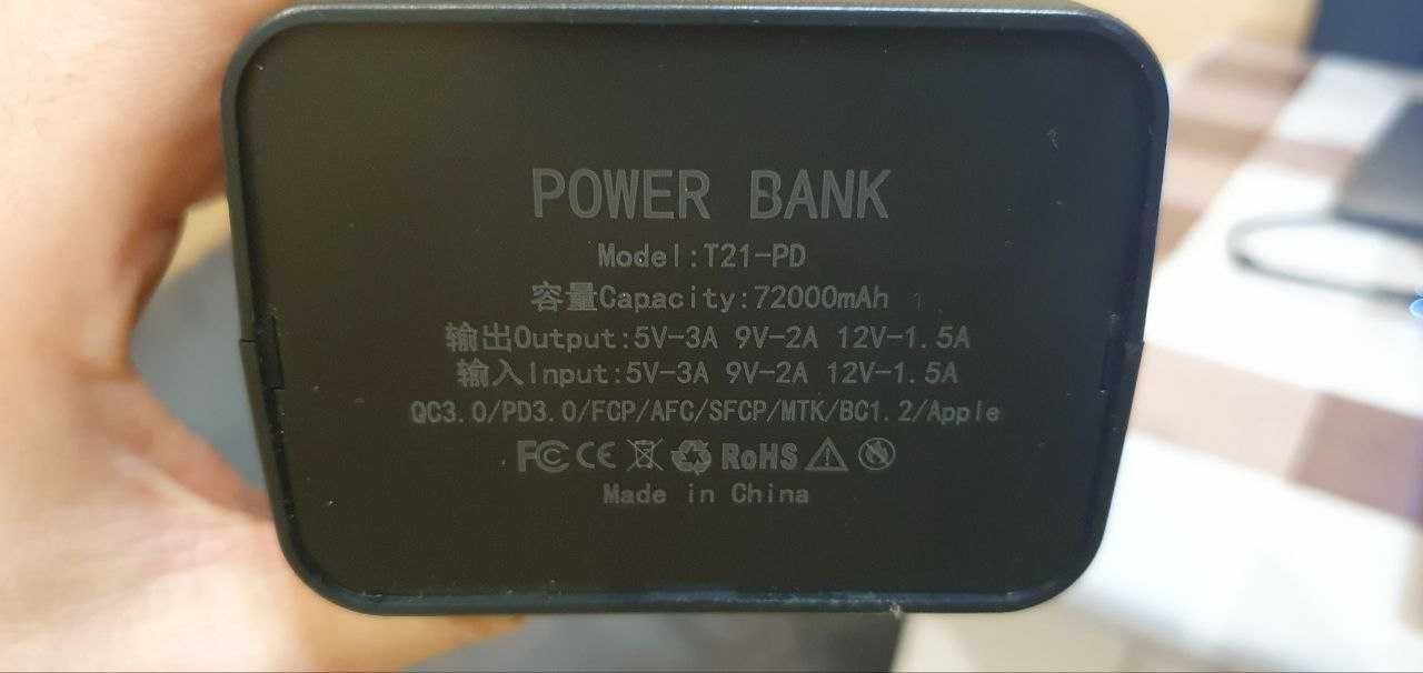 Павербанк powerbank 60000 mA*год потужний