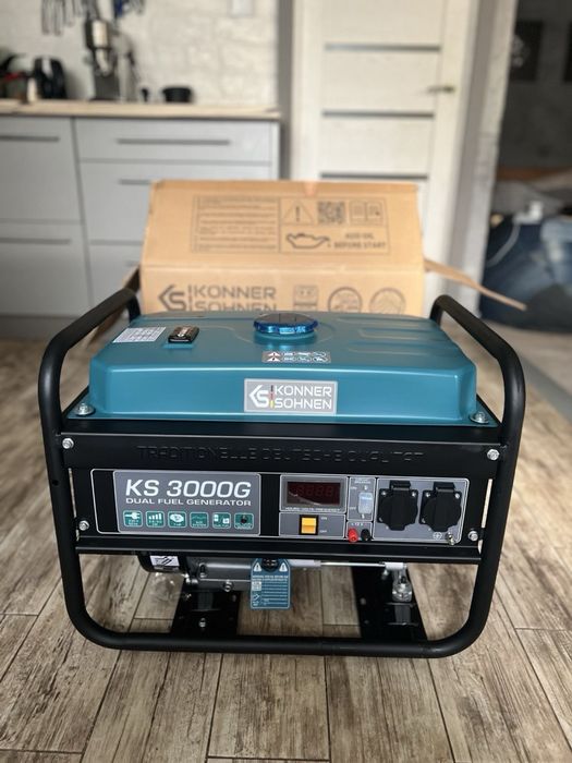 Генератор Könner & Söhnen KS 3000G (LPG/Бензин) — Новий, у коробці!