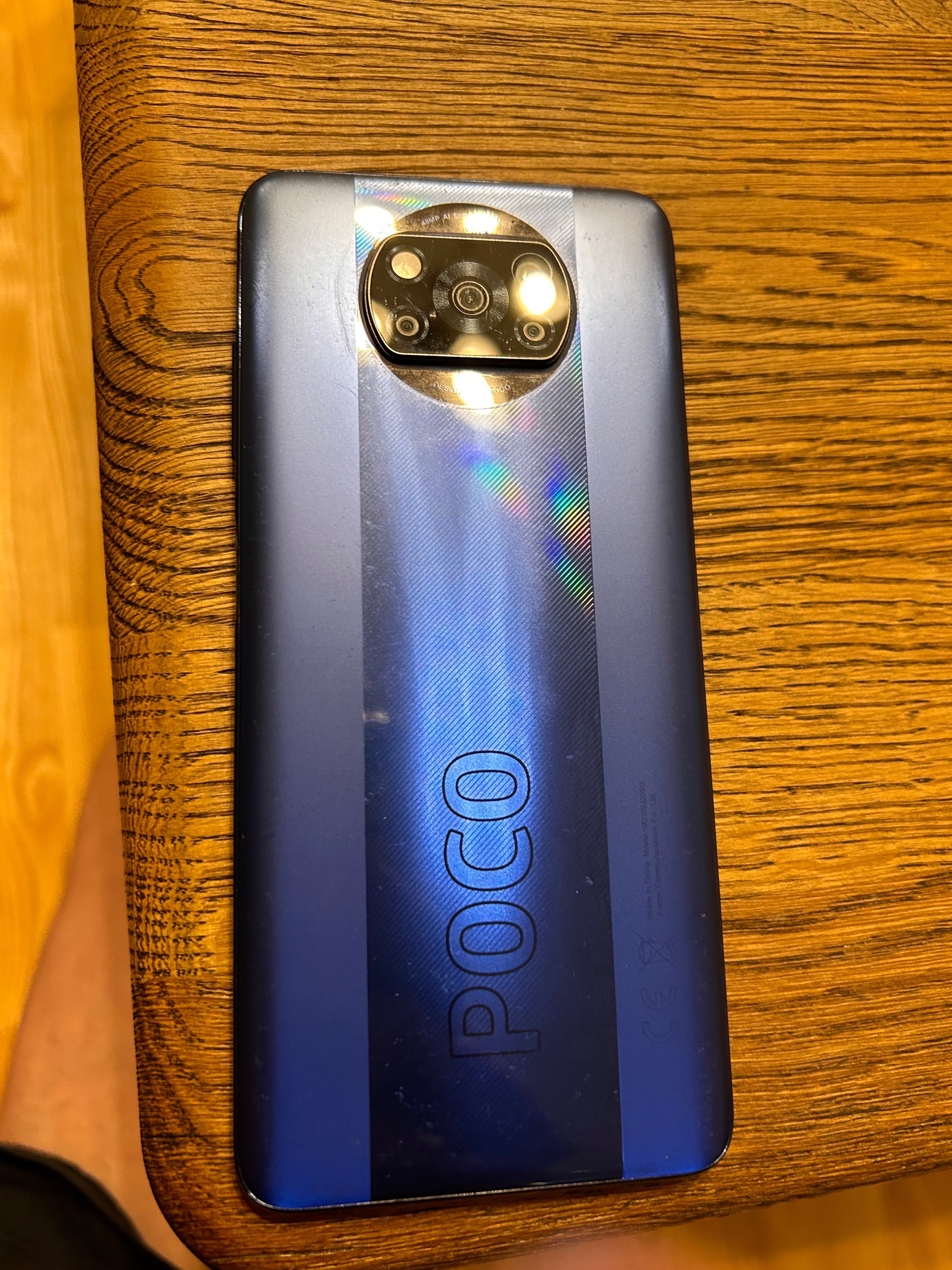 Poco X3 pro blue frost