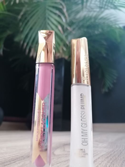 Rimmel i Max Factor błyszczyki zestaw jesieniary
