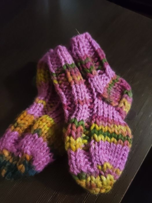 Обмен вязанные носки