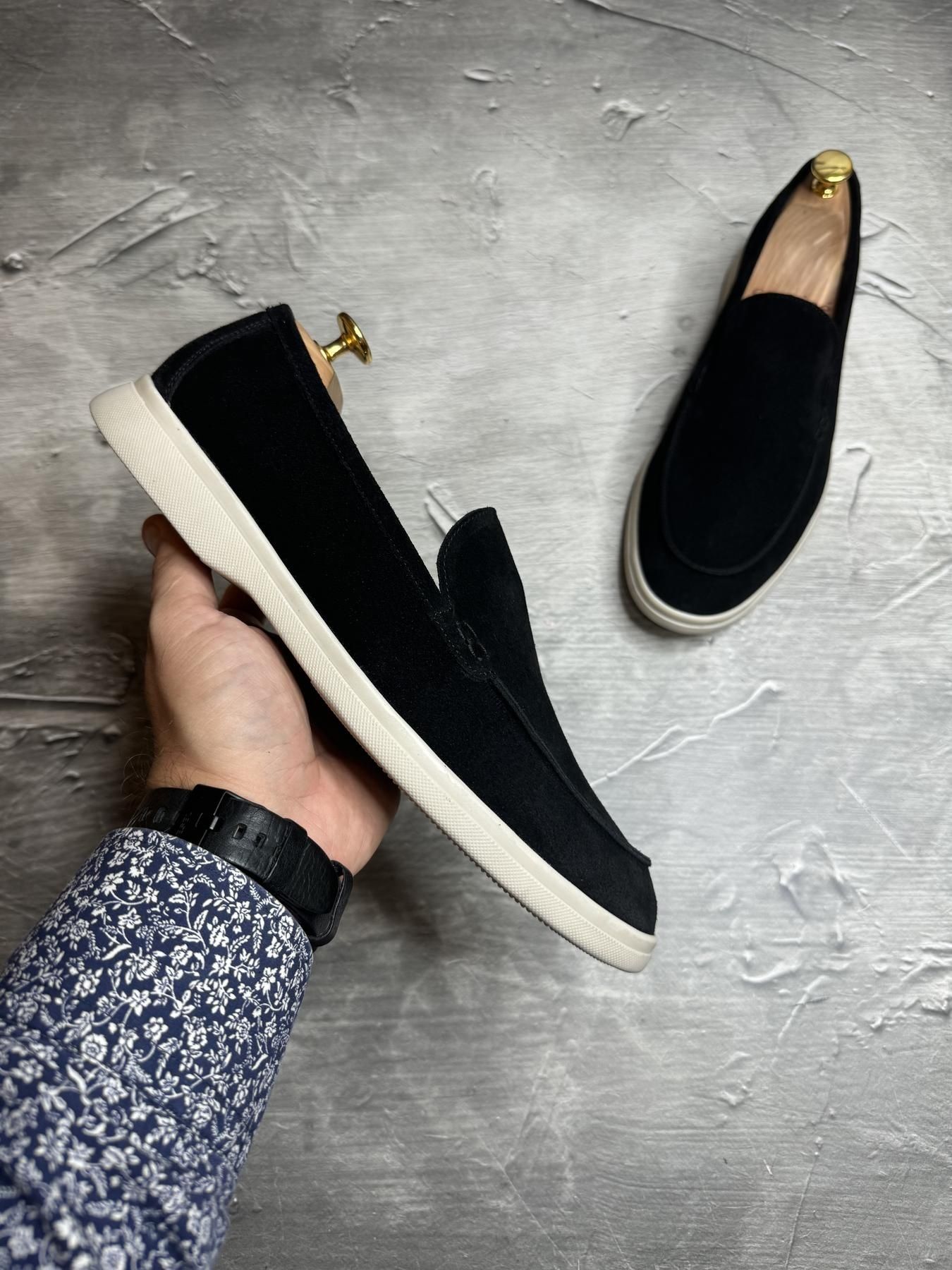 Летние лоферы замша 40-45