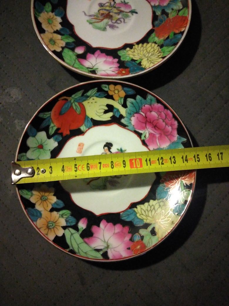 Talerzyki, chińska porcelana