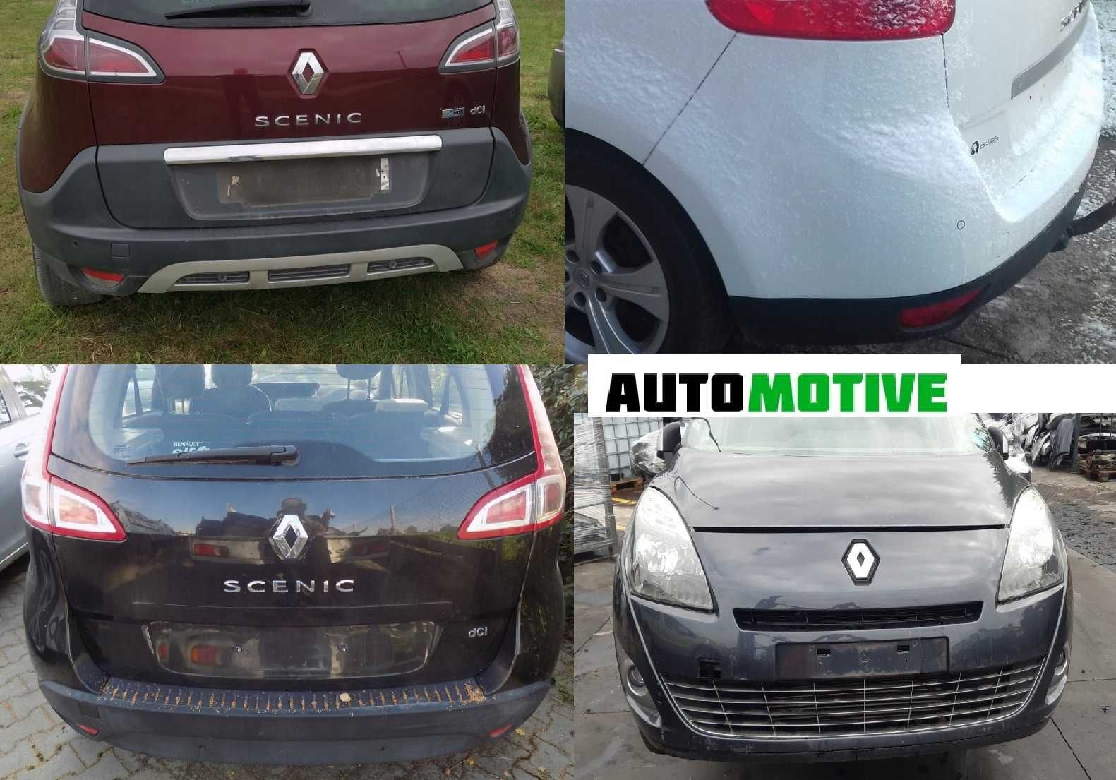 Renault Scenic Grand Scenic III Сценік  бампер б/у запчастини розборка