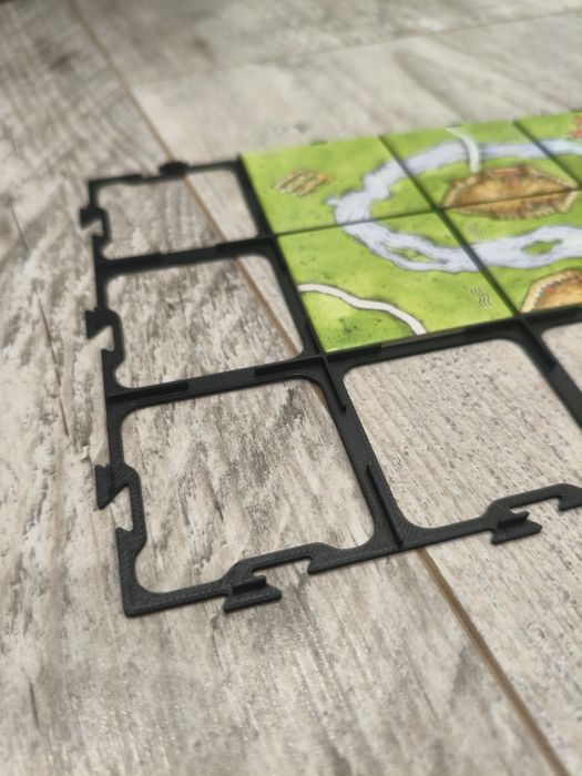 3x3 grid carcassonne karak carcasone organizer  pudełko