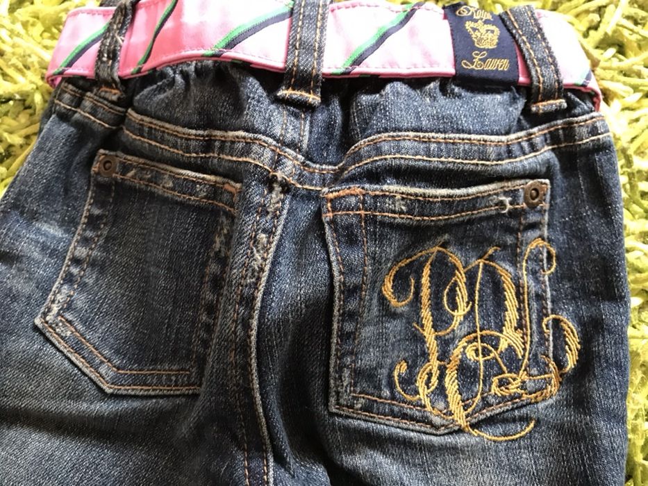 Ralph Lauren Baby jeansy rozm. 9 miesięcy 74 cm