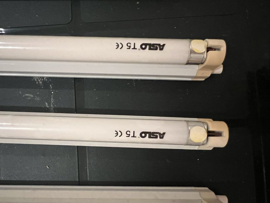 7 lampadas + estrutura ASLO 28w