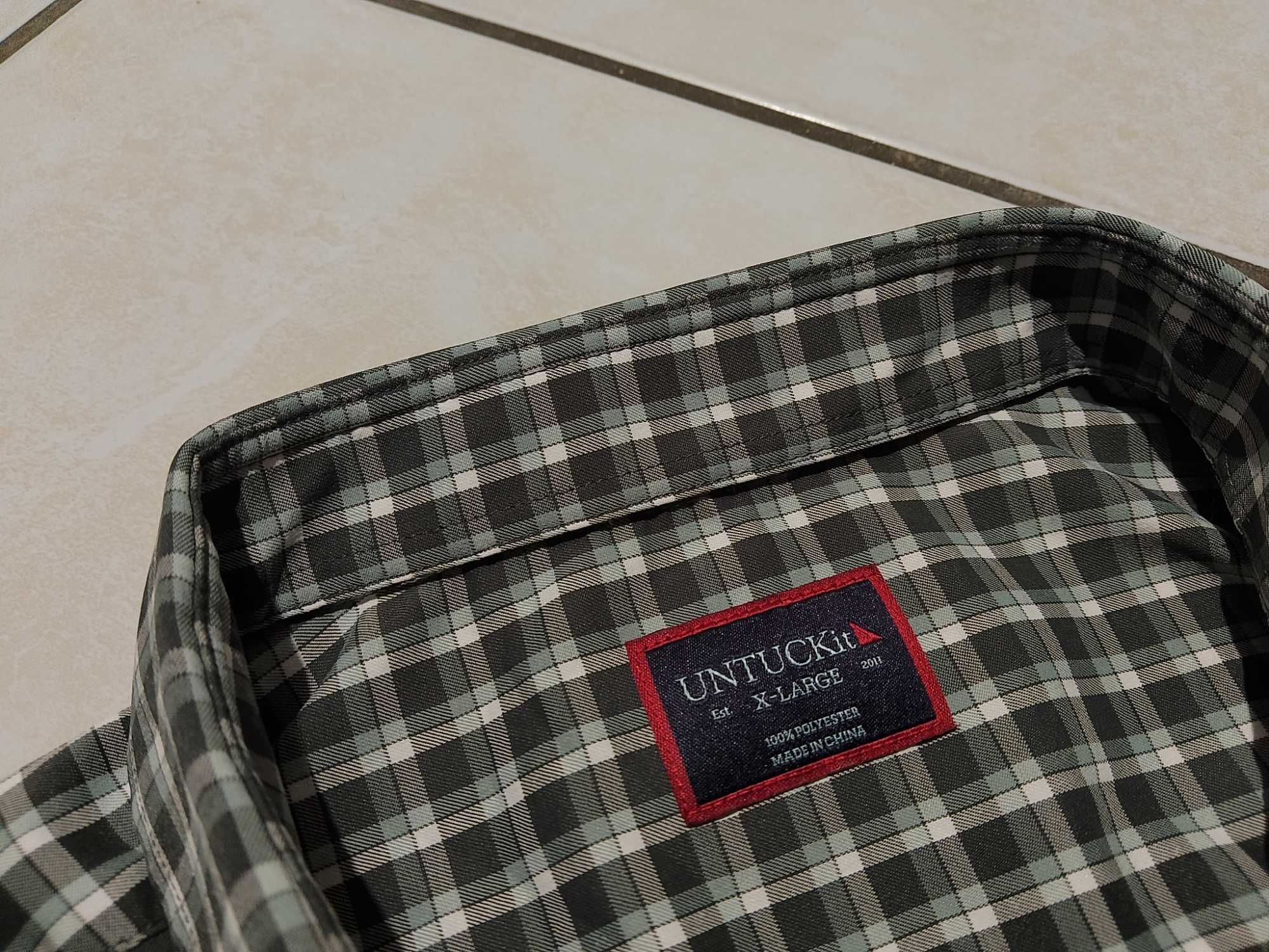 UNTUCKIT USA - NOWA! Markowa Koszula Męska rozmiar XL
