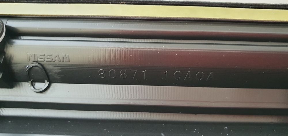 Listwa drzwi Infiniti FX II S51 QX70 lewy przód OE Nowa