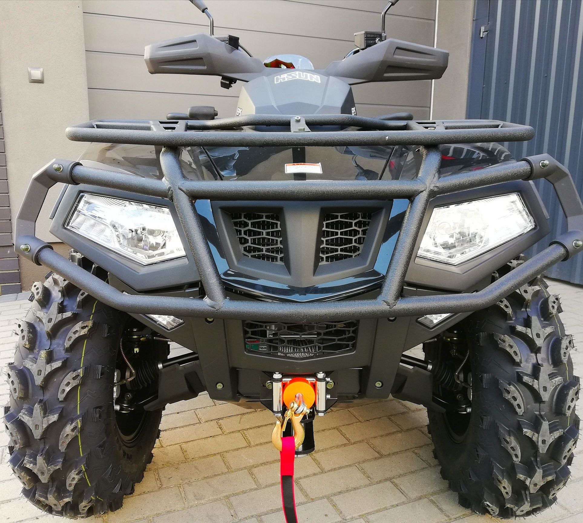 Quad Hisun Tactic 550 EPS 4x4 Wspomaganie, Homologacja - FV23% Raty