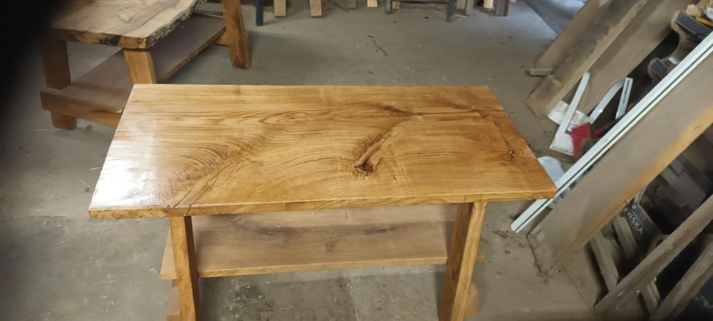 Stół drewniany handmade – solidny, niepowtarzalny, z duszą S2