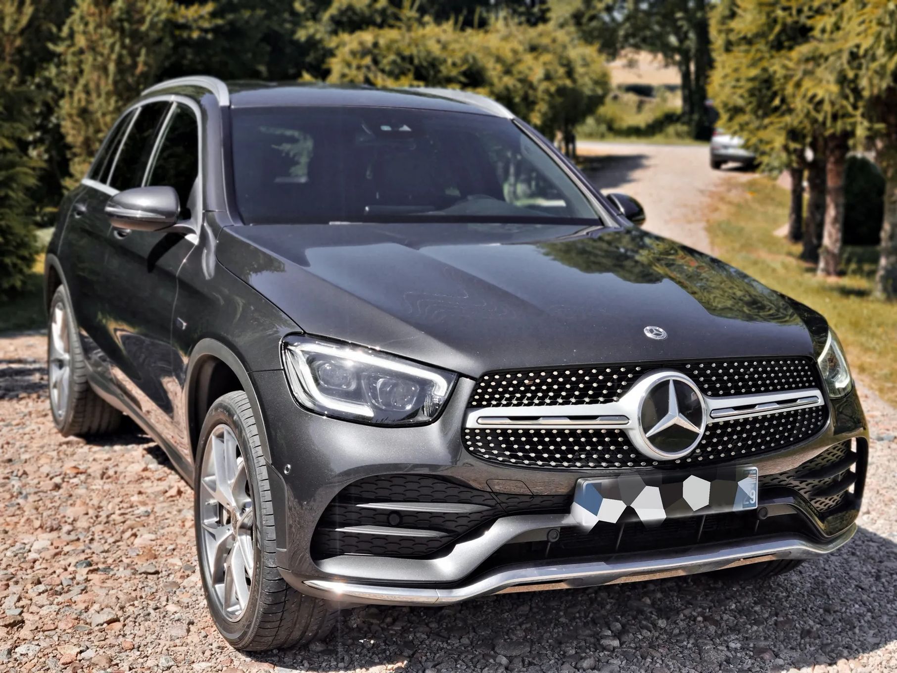 Mercedes-Benz GLC _ 300de _ 4 Matic _ AMG _ 306 koni _ 2o21 rok _ PLUGIN